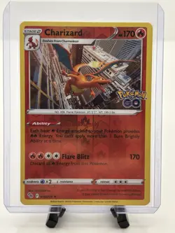 Charizard 010/078 Pokemon GO Reverse Holo - Image 1