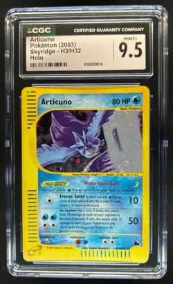 2003 Pokemon Skyridge Articuno Holo #H3/H32 CGC 9.5 - Image 1