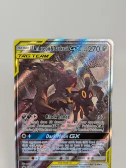 Pokemon - Umbreon & Darkrai GX SM241 Sm Holo Near Mint (NM) - Image 5