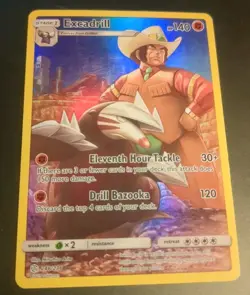 Excadrill (Secret) 246/236 Secret Rare Holo SM - Cosmic Eclipse LP Pokemon - Image 1