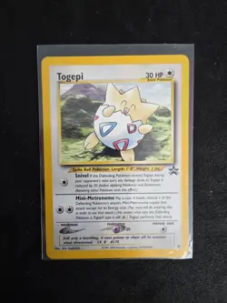 Togepi #30 Black Star Promo Pokemon Vintage WOTC NMint TCG EXCELLENT - Image 1