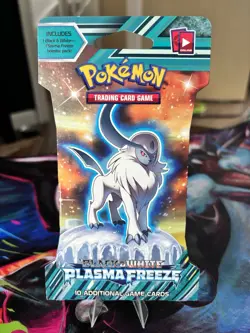 Pokemon Black & White Plasma Freeze Sleeved Booster Pack Absol Art SEALED 2013 - Image 1