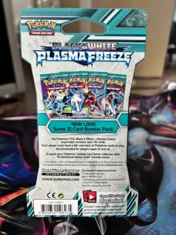Pokemon Black & White Plasma Freeze Sleeved Booster Pack Absol Art SEALED 2013 - Image 2