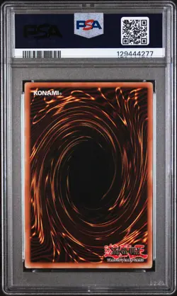 2004 YU-GI-OH! KAIBA EVOLUTION STARTER DECK #001 BLUE-EYES WHITE DRAGON PSA 8 - Image 2