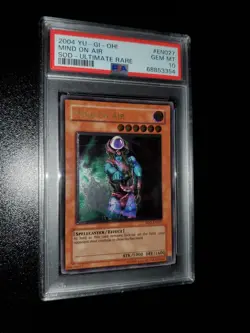 Yugioh 2004 Mind On Air SOD-EN027 Ultimate Rare PSA 10 - Image 2