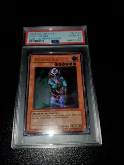 Yugioh 2004 Mind On Air SOD-EN027 Ultimate Rare PSA 10 - Image 5