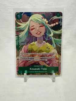 Bandai Kouzuki Toki OP02-031 Paramount War Box Topper Foil Blocker Uncommon - Image 1