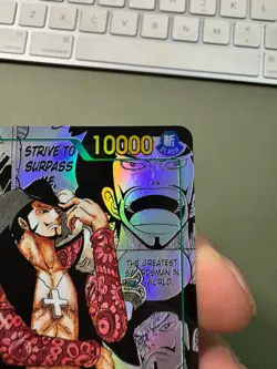 ONE PIECE-English Dracule Mihawk MANGA- OP14-119 OP14 EB04 The Azure Sea's Seven - Image 3