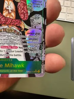 ONE PIECE-English Dracule Mihawk MANGA- OP14-119 OP14 EB04 The Azure Sea's Seven - Image 4