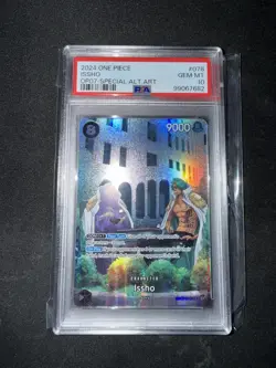 Issho SP Alternative Art OP03-078, SR One Piece 500 Years in the Future, PSA 10 - Image 1