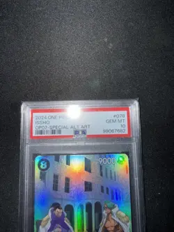 Issho SP Alternative Art OP03-078, SR One Piece 500 Years in the Future, PSA 10 - Image 4
