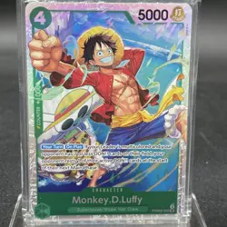 One Piece - Monkey.D.Luffy PRB02-005 SR English - The Best Vol.2 - Image 1