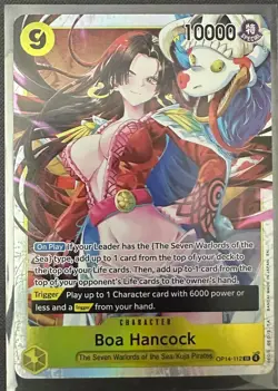 One Piece OP14/EB04: The Azure's Sea Seven - Boa Hancock (SR) OP14-112 NM - Image 1