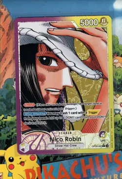 One Piece TCG Nico Robin (062) (Parallel) OP09-062 Holo NM/M 2 - Image 1