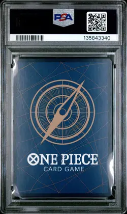2022 ONE PIECE OP01-ROMANCE DAWN ALTERNATE ART-ERRATA #093 ULTI PSA 10 - Image 2