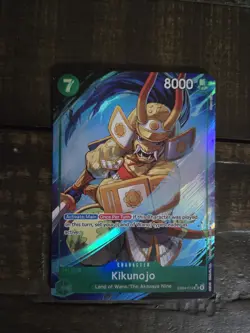 Kikunojo Alternate Alt Art SR EB04-012 One Piece TCG English OP14 Azure Seven - Image 1