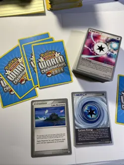 Pokemon Tcg World Championship Deck 2008 Trainers & Energies Mixed Card Lot - Image 1
