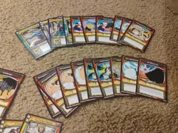 2005 one piece the quest begins ccg Card Lot 59 Cards See Photos - Image 2