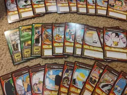 2005 one piece the quest begins ccg Card Lot 59 Cards See Photos - Image 4