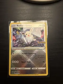 Radiant Eevee SWSH230 SWSH: Sword & Shield Promo Cards Holo - Image 1