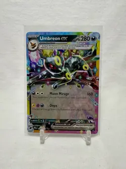 Pokemon TCG Umbreon EX 60/131 Double Rare Prismatic Evolutions Card - Image 1