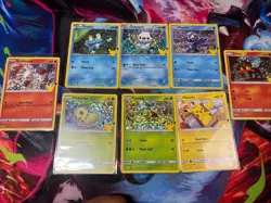 Pokemon McDonald's 25th Celebrations Eight Card Holo Set - Image 1