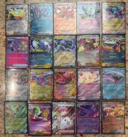 TCG Pokemon 40x Card Binder Lot Collection - Illustration Rare, FA's, Ex’s, More - Image 2