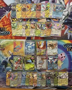 Pokemon Card Lot Full Art Alt Art Fire Ho Oh Venusaur Sylveon 41 Cards - Image 1