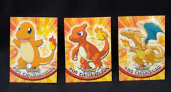 Charmander Charmeleon Charizard 1999 Nintendo Topps Chrome Cards #4 #5 #6 LOT - Image 1