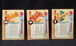 Charmander Charmeleon Charizard 1999 Nintendo Topps Chrome Cards #4 #5 #6 LOT - Image 2