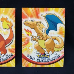 Charmander Charmeleon Charizard 1999 Nintendo Topps Chrome Cards #4 #5 #6 LOT - Image 5