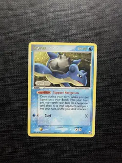 Pokemon TCG Lapras EX Legend Maker Stamped Reverse Holo Card #8/92 - Image 2