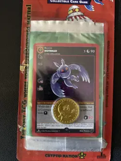 Cryptid Nation MetaZoo 1st Edition Blister Pack Mothman Promo Card New Sealed - Image 2