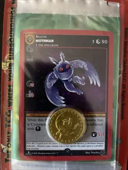 Cryptid Nation MetaZoo 1st Edition Blister Pack Mothman Promo Card New Sealed - Image 3