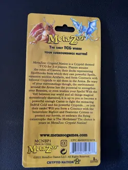 Cryptid Nation MetaZoo 1st Edition Blister Pack Mothman Promo Card New Sealed - Image 4