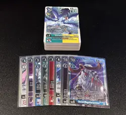 Lot of 58 Digimon Trading Cards - Image 1