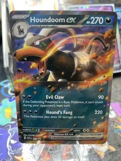 Houndoom ex 103 Sv: Scarlet & Violet Promo Cards Holo *NM* - Image 1