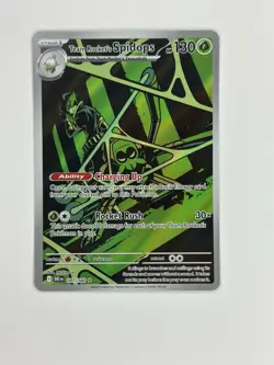 Pokemon TCG Team Rockets Spidops Card 187/182 Destined Rivals NM Condition - Image 1