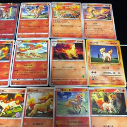 Lot of 26 Pokemon Ponyta Rapidash Cards Japanese TCG Mixed Lot Collection - Image 3