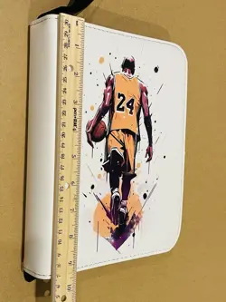 Basketball Card Binder for Basketball Trading Cards Collectors Kobe Bryant #24 - Image 2