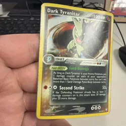 Dark Tyranitar - 20/109 - Pokemon Ex Team Rocket Returns Holo Card DMG - Image 3