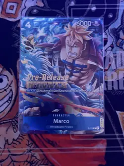 Marco P-071 (Two Legends Pre-Release Winner) - One Piece Promotion Cards - Image 1