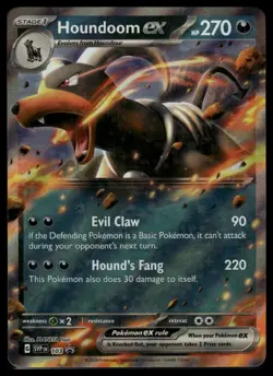 Houndoom ex - SV: Scarlet & Violet Promo Cards 103 Holo NM - Image 1