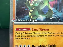 Pokemon Center Stamped Team Rockets Tyranitar Promo Card 096/182 Sealed - Image 3