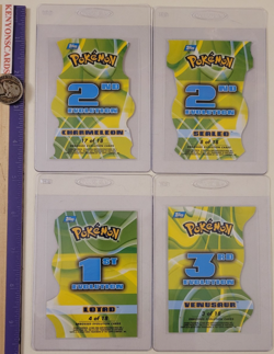 2004 POKEMON 4 EVOLUTION DIE-CUT Advanced Challenge CARDS private for Frank ONLY - Image 4