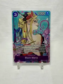 Black Maria (Illustration Box Vol.2) OP08-074 One Piece Promotion Cards Foil - Image 1