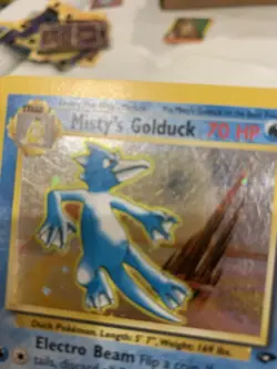 Pokemon TCG Misty's Golduck Holo Rare Card 12/132 Gym Challenge - Ungraded - Image 3