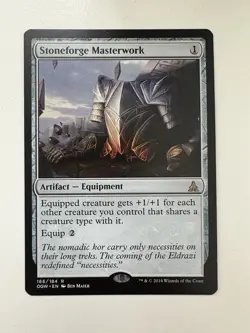 Stoneforge Masterwork MTG Magic the Gathering Card NM Near Mint OGW - Image 1