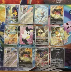 Pokemon Card Lot Full Art Alt Art Fire Eevee Slowpoke Emolga - Image 1