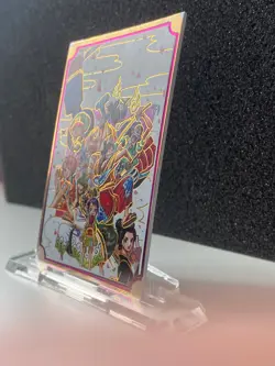 One Piece Anime Trading Card Comic Book Cover Design Card Luff # 14 Wano - Image 5